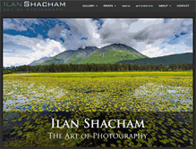 Tablet Screenshot of ilanshacham.com
